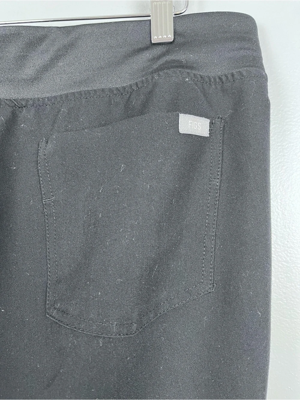 Figs Women's Zamora Jogger Scrub Pants in Black W18SW2005T Size M/T; Uniform, ER